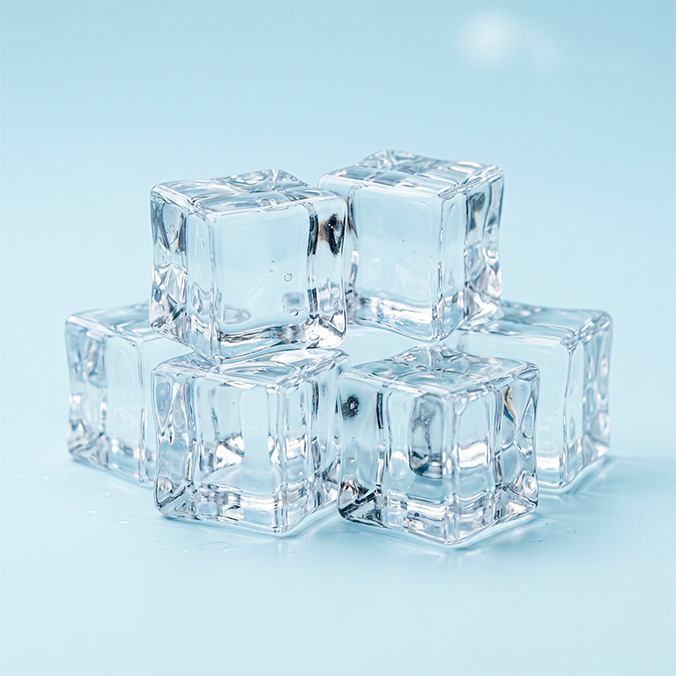 Cubos de hielo sólido Kiub