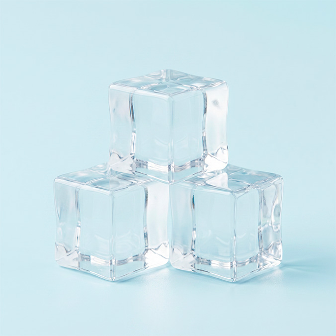 Cubos de hielo sólido Kiub
