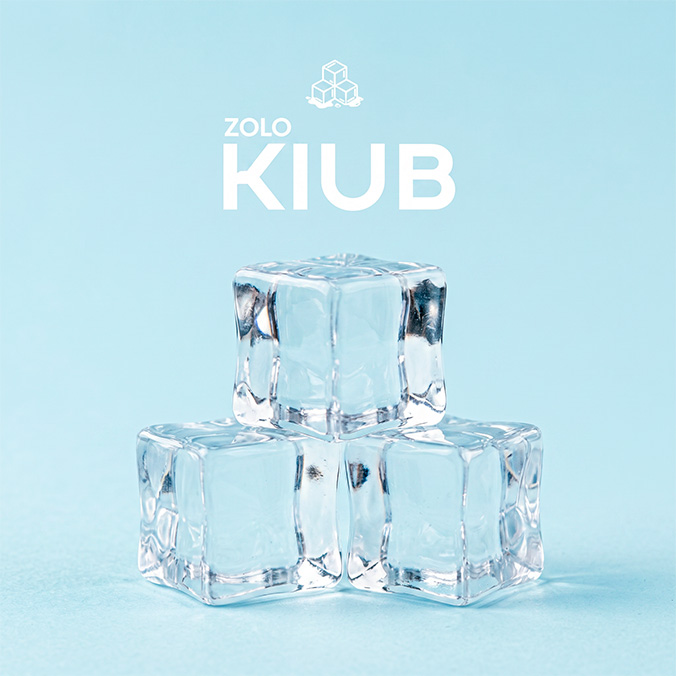 Cubos de hielo sólido Kiub